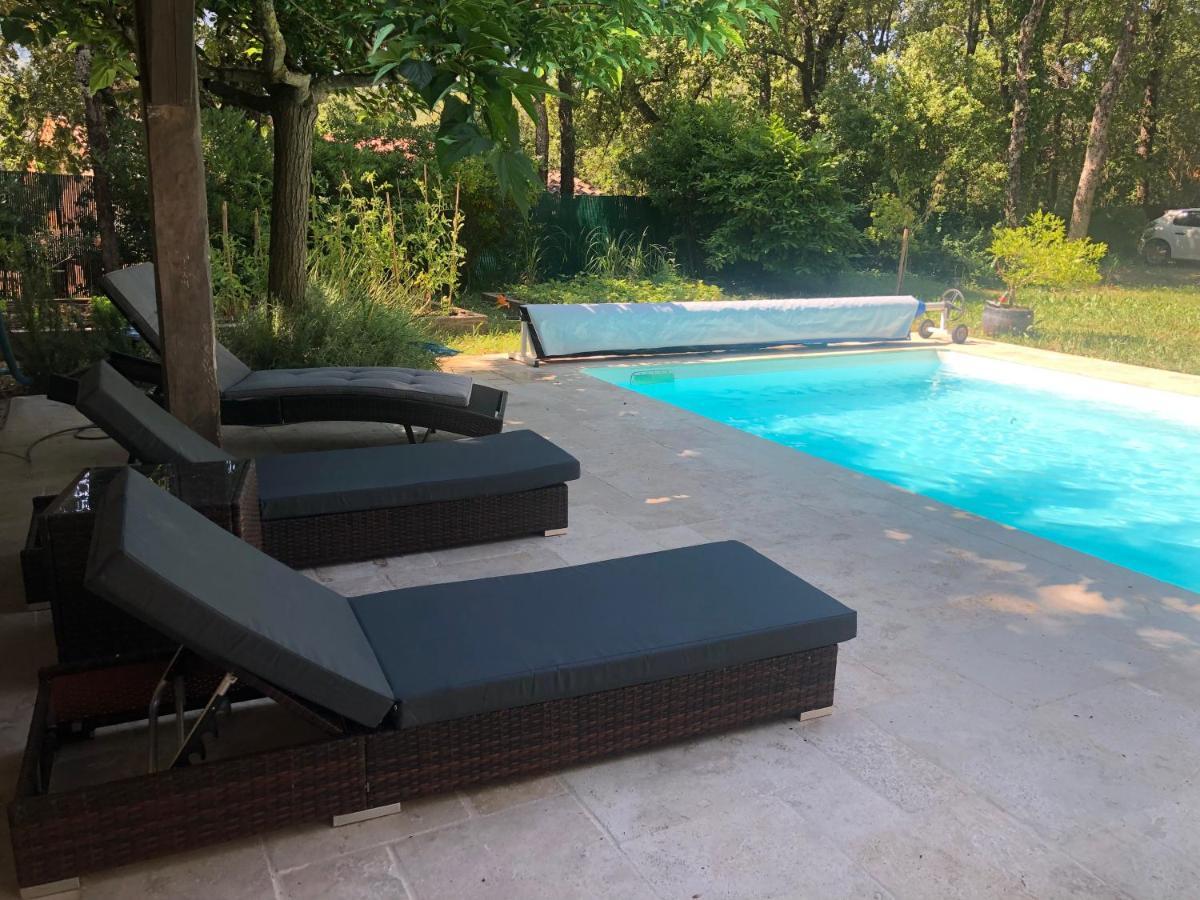 Ferienwohnung Dependance Individuelle Nans-les-Pins Exterior foto