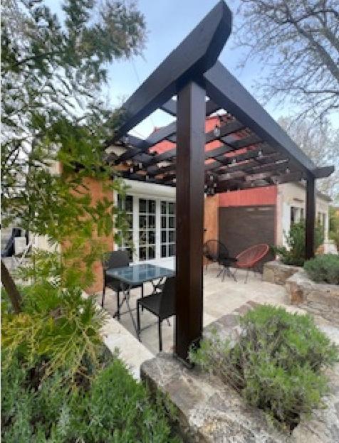 Ferienwohnung Dependance Individuelle Nans-les-Pins Exterior foto